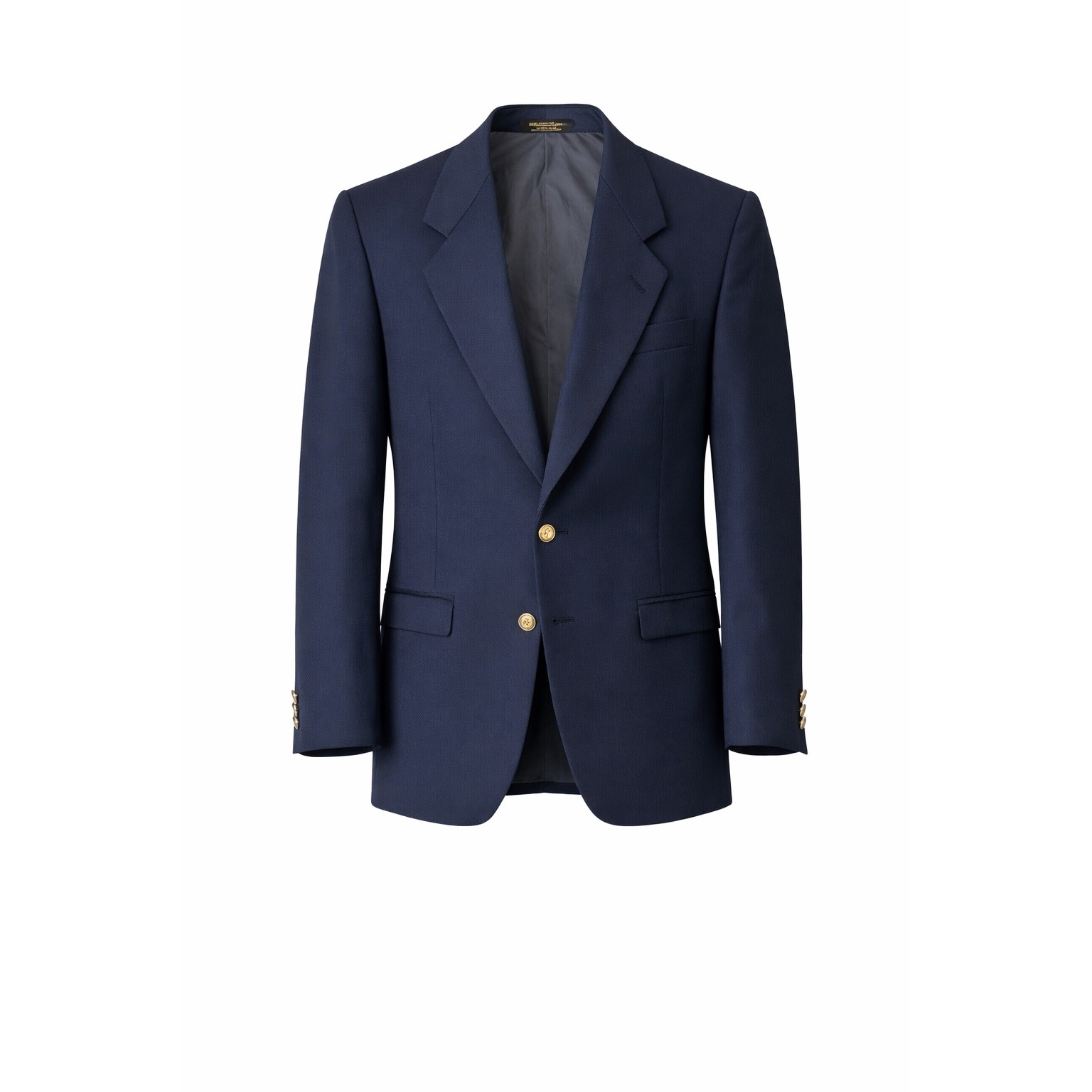 Nino Cerruti Paris Navy Blazer Sport Coat Tailored Usa Ls Ayres Vintage Mens